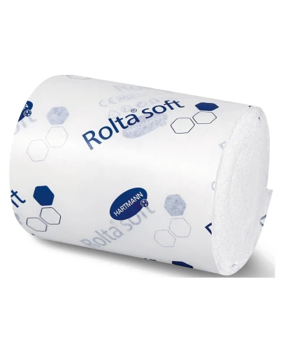 Rolta Soft Opaska z waty syntetycznej 10 cm x 3 m, 6 sztuk - Materiał wyściełający pod opatrunki  - 1