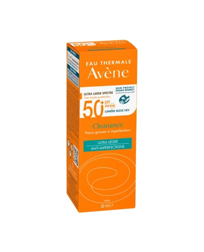 Avene Cleanance SPF 50+ Krem koloryzjujący, 50 ml - Dla skóry tłustej i skłonnej do niedoskonałości - 2