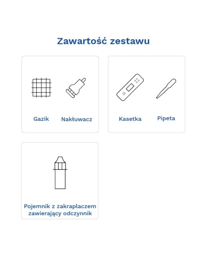 Diather Test Ferrytyna niedobór żelaza 1 sztuka - Domowy test diagnostyczny na niedobory żelaza - 3