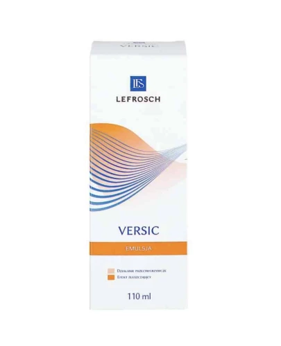 Versic Emulsja, 110ml - Która działa przeciwgrzybiczo i złuszczająco - 1