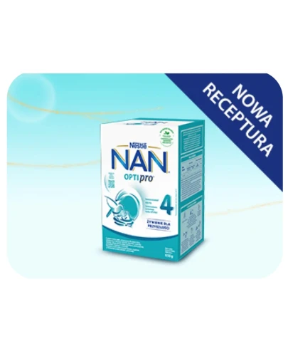 Nestle NAN Optipro 4 Produkt na bazie mleka, 650 g - Dla dziecka po 2. roku życia - 1