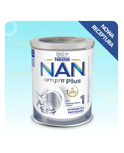 Nestle NAN Optipro Plus 1 Mleko początkowe, 800 g  - W proszku dla niemowląt - 1