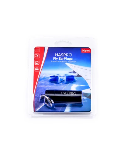 Haspro Fly EarPlugs Zatyczki do uszu, 1 para - Dla osób często podróżujących - 4