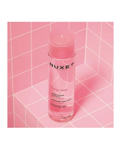 Nuxe Very Rose Tonik do twarzy odświeżający, 200 ml - Dla każdego rodzaju skóry twarzy - 1