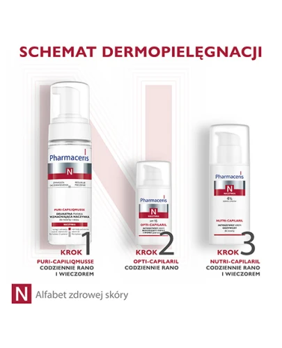 Pharmaceris N Opti-Capilaril SPF 15, krem pod oczy, 15 ml - Rozświetla i redukuje cienie i worki pod oczami - 3