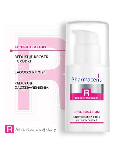 Pharmaceris R Calm-Rosalgin, krem na noc redukujący zaczerwienienia,  30 ml - Z kojącym kompleksem Ca2+ do cery z trądzikiem różowatym - 2