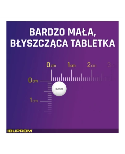 Ibuprom, 96  tabletek - O działaniu przeciwbólowym, przeciwgorączkowym i przeciwzapalnym - 3