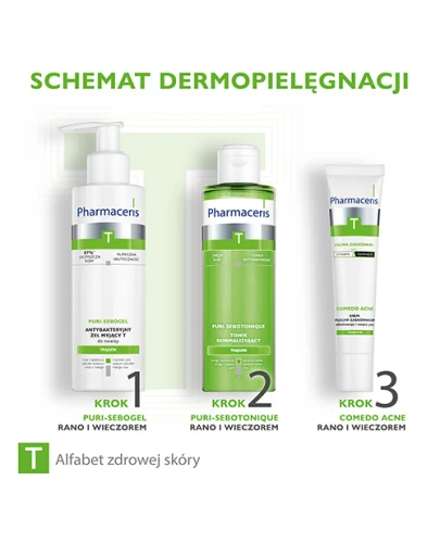 Pharmaceris T Comedo Acne, krem przeciw zaskórnikom, 40 ml - Odblokowuje i zwęża pory - 3