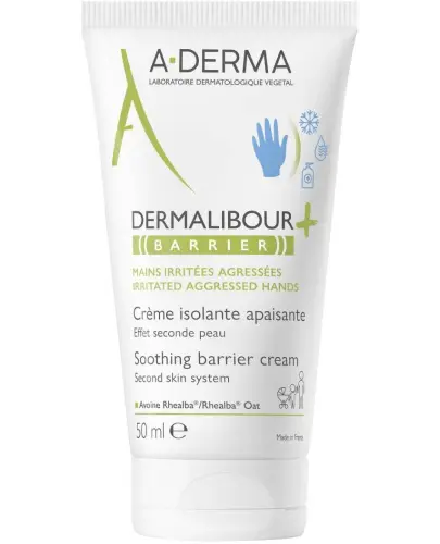 A-Derma Dermalibour+Barrier Krem izolujący, 50 ml - Chroni skórę przed szkodliwym działaniem czynników zewnętrznych.