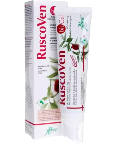 Aboca RuscoVen bioGel, 100 ml - Produkt kosmetyczny dla dobrej kondycji nóg