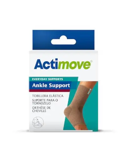 Actimove Everyday Supports Opaska stawu skokowego, beżowa, L, 1 sztuka - Zapewnia wygodę, stabilizację i ulgę w bólu podczas każdego ruchu