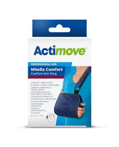 Actimove Professional Line Mitella Comfort Temblak ortopedyczny rozmiar L, 1 sztuka - Chwilowe unieruchomienie ramienia w nagłych przypadkach