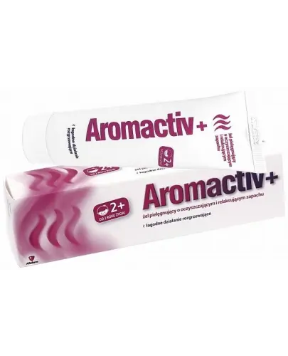 Aromactiv+ żel, 50 g - Żel z olejkami eterycznymi ułatwiający oddychanie