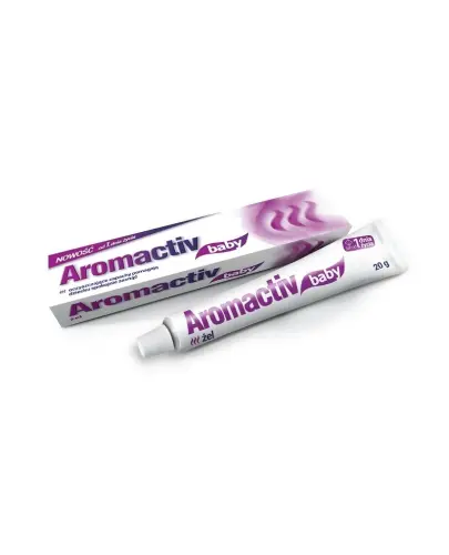 Aromactiv baby, 20 g - Aromactiv baby to żel dla dzieci i niemowląt już od 1. dnia życia