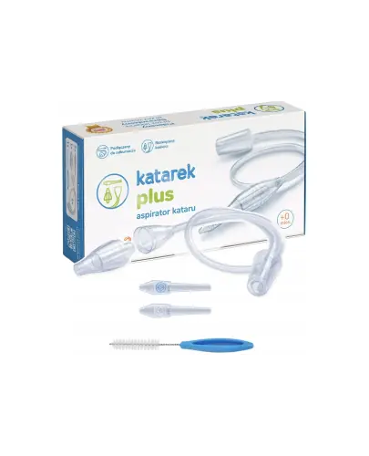 Katarek Plus, aspirator kataru 1 sztuka - Do usunięcia wydzieliny z jamy nosowej u dzieci