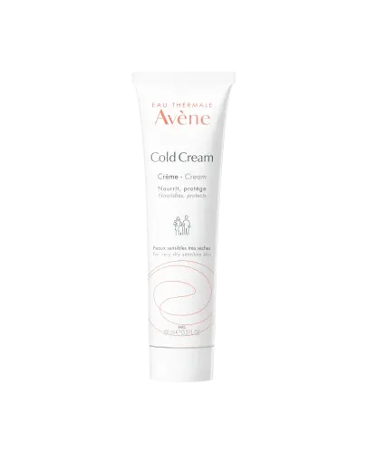 Avene Cold Cream Krem do twarzy i ciała, 100 ml - Odżywia i chroni skórę suchą i wrażliwą przed szkodliwym działaniem czynników zewnętrznych