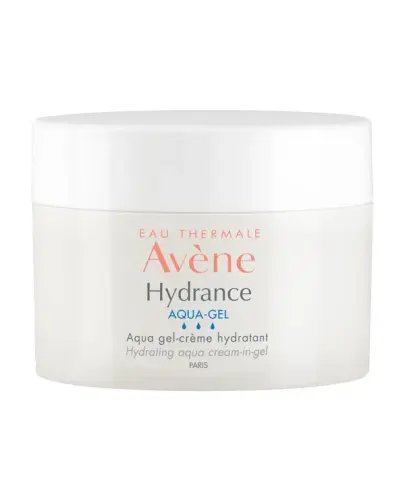 Avene Hydrance Aqua-Gel Nawilżający krem-żel, 50 ml - Kompleksowa pielęgnacja o wielu właściwościach nawilżających, chroniących, matujących i rozświetlających skórę