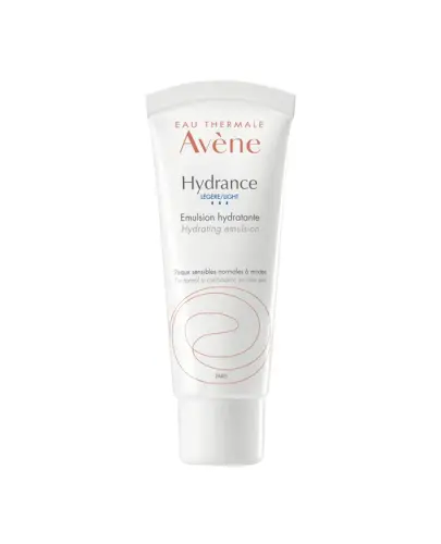 Avene Hydrance Lekka emulsja nawilżająca, 40 ml  - Zapewnia skórze uczucie świeżości i nawilżenia przez cały dzień