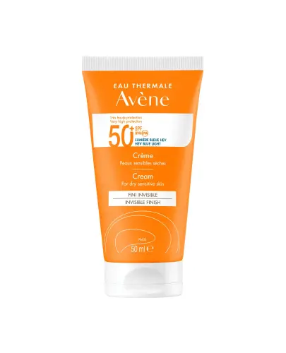 Avene Sun Krem SPF 50+, 50 ml - Zapewnia codzienną ochronę przeciwsłoneczną o bardzo szerokim spektrum