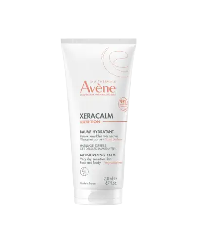 Avene XeraCalm Nutrition Balsam nawilżający, 200 ml - Odżywia, nawilża i wzmacnia barierę ochronną skóry