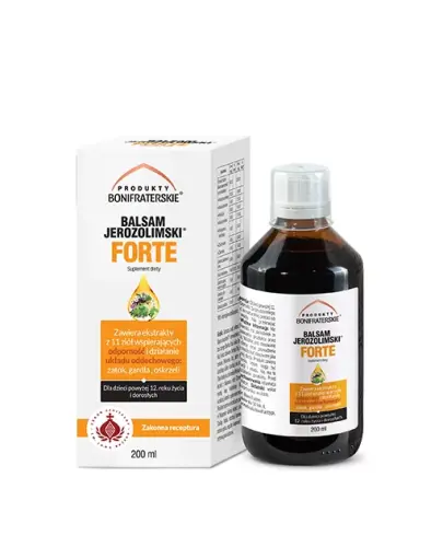 Balsam Jerozolimski Forte, 200 ml - Ziołowa formuła