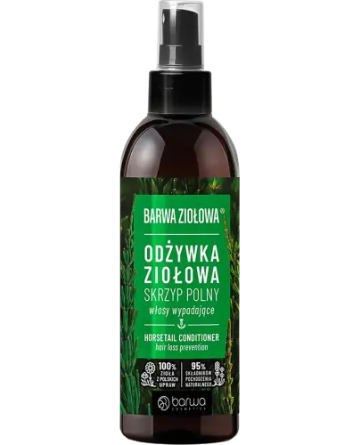 Barwa Ziołowa, Odżywka Ziołowa Skrzyp polny, Spray, 250 ml - Do włosów nadmiernie wypadających