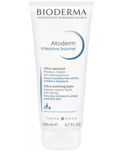 Bioderma Atoderm Intensive Baume, balsam kojący, 200 ml - Do skóry atopowej, redukuje swędzenie i potrzebę drapania