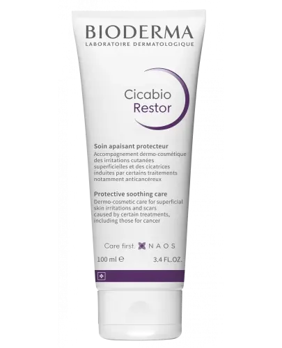 Bioderma Cicabio Restor, krem 100 ml - Do skóry osłabionej wskutek zabiegów medycznych, dla dorosłych i dzieci powyżej 3. roku życia