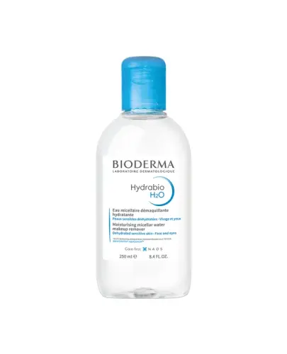 Bioderma Hydrabio H2O Woda micelarna, 250 ml  - Oryginalna woda micelarna oczyszczająca skórę, która nawilża i utrzymuje jej naturalną równowagę