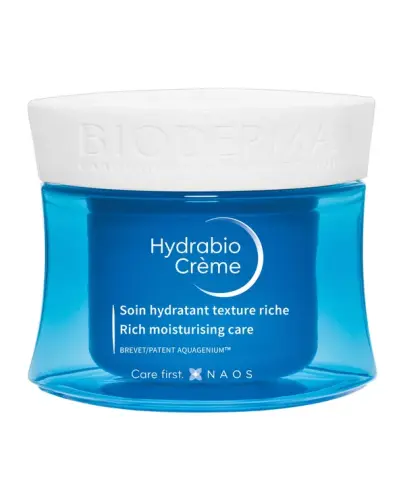 Bioderma Hydrabio Creme Krem głęboko nawilżający, 50 ml - Pielęgnacja skóry przywracająca nawilżenie i blask