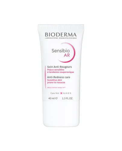 Bioderma Sensibio AR Krem do skóry wrażliwej i naczynkowej, 40 ml - Za pomocą mechanizmów biologicznych eliminuje zaczerwienienia i zapobiega ich nawrotom