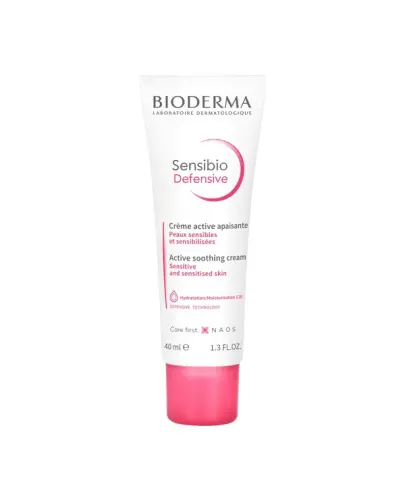 Bioderma Sensibio Defensive Krem do skóry wrażliwej i ultrawrażliwej, 40 ml - Wzmacnia zdolności obronne skóry przed szkodliwymi czynnikami zewnętrznymi