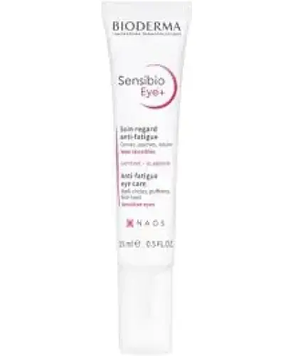 Bioderma Sensibio Eye+, Krem pod oczy, 15 ml - Redukuje cienie, opuchliznę i drobne zmarszczki 