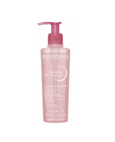 Bioderma Sensibio Gel Moussant, żel micelarny do twarzy, 500 ml - Oczyszczania i nawilża