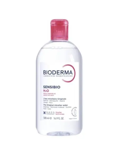 Bioderma Sensibio H2O Woda micelarna, 500 ml -  oczyszczająca skórę. Koi i utrzymuje jej naturalną równowagę