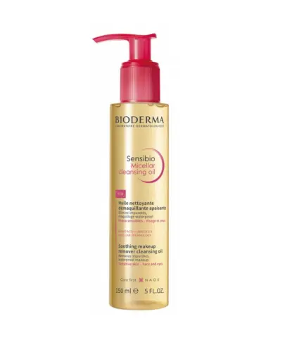 Bioderma Sensibio Micellar Olejek micelarny, 150 ml - Do oczyszczania i pielęgnacji skóry