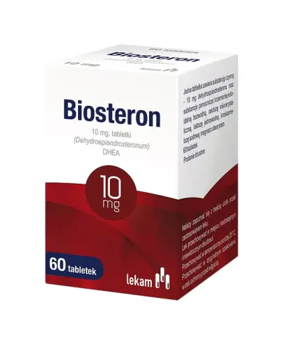 Biosteron 10 mg, 60 tabletek - Na niedobory hormonu DHEA