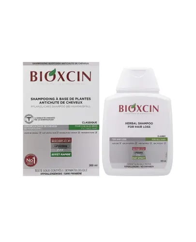 Bioxcin Classic Ziołowy szampon do włosów przetłuszczających się, osłabionych, z tendencją do wypadania, 300 ml - Pielęgnacja i wzmocnienie włosów 