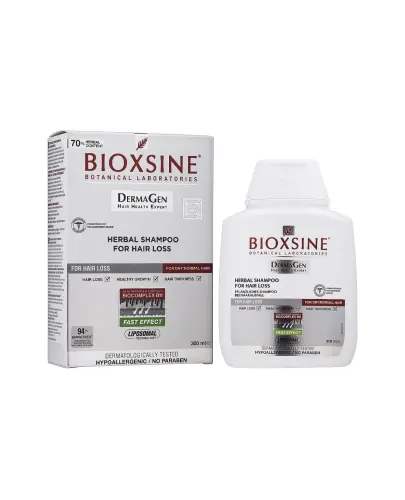 Bioxcin Classic Ziołowy szampon do włosów suchych i normalnych z tendencją do wypadania, 300 ml - Dedykowany włosom suchym, normalnym, osłabionym oraz z tendencją do nadmiernego wypadania