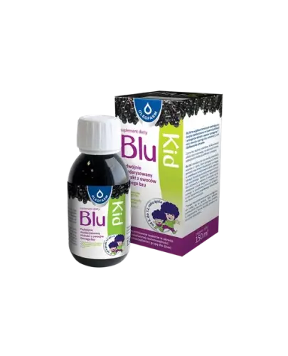 Blu Kid, 150 ml - Podwójnie standaryzowany ekstrakt z czarnego bzu