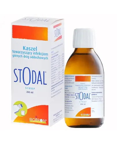 Boiron Stodal syrop, 200 ml - Lek homeopatyczny na kaszel