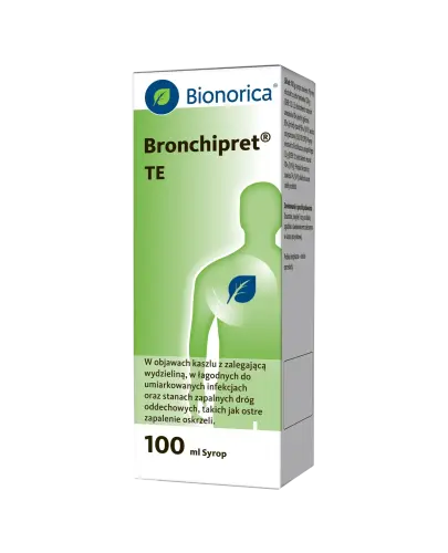 Bronchipret TE, syrop, 100 ml - Syrop na objawy kaszlu z zalegającą wydzieliną