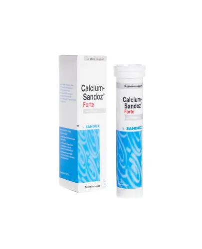 Calcium-Sandoz Forte 500 mg, 20 tabletek musujących - Niedobory wapnia