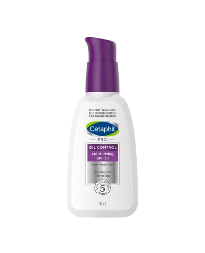 Cetaphil Pro Oil Control SPF 30, 118 ml - Nawilżająco-matujący krem z filtrem przeciwsłonecznym, do skóry trądzikowej