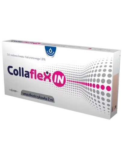 CollaflexIn 1 ampułko-strzykawka, 2 ml - Sól sodowa kwasu hialuronowego 1,6%