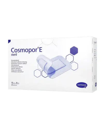 Cosmopor E opatrunki jałowe 15 cm x 8 cm, 25 sztuk - Samoprzylepny opatrunek na rany i skaleczenia