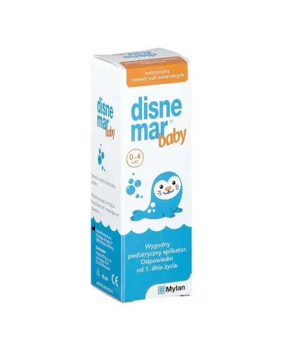 Disnemar baby,  spray do nosa  25ml - Izotoniczny roztwór soli mineralnych