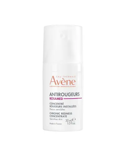 Avene Antirougeurs Rosamed krem koncentrat, 30 ml - Na utrwalone zaczerwienienia, zmniejsza widoczność, ogranicza powstawanie nowych