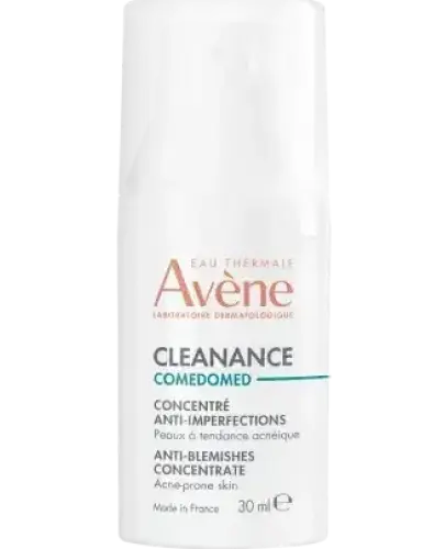 Avene Cleanance Comedomed koncentrat, 30 ml - Redukuje krosty, zaskórniki i ogranicza pojawianie się nowych