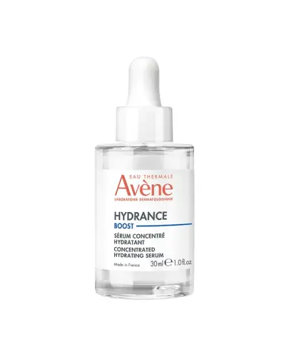 Avene Hydrance Boost Skoncentrowane serum nawilżające, 30 ml - Intensywnie nawilżające serum wzbogacone o kwas hialuronowy i witaminę B3